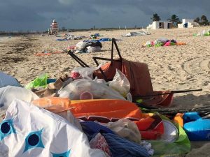 The amount of trash that is being left behind at events like Floatopia is harming our environment