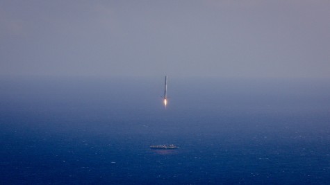 Space X Rocket Lands on a Boat