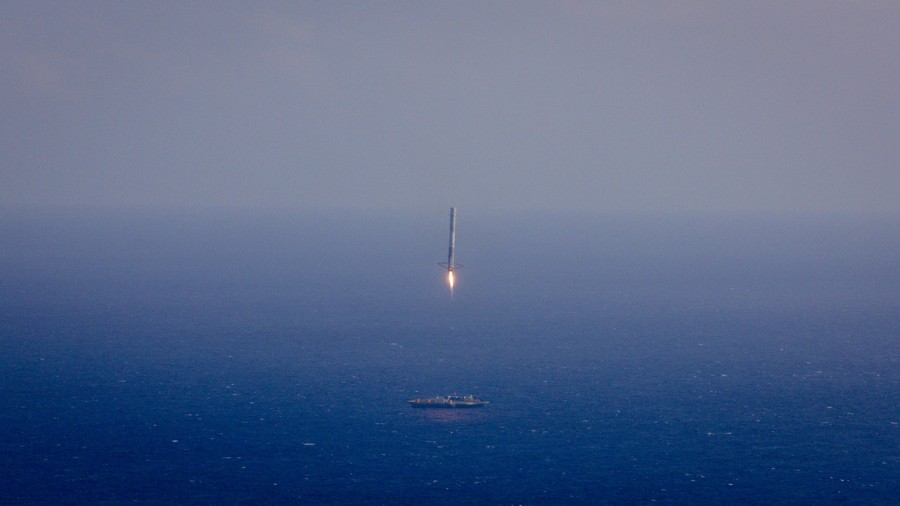 Viewers were excited to watch the historic landing.