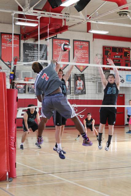Gables Boys Volleyball Take Loss Against Ransom Everglades