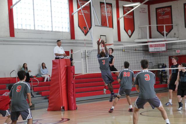Gables Boys Volleyball Take Loss Against Ransom Everglades