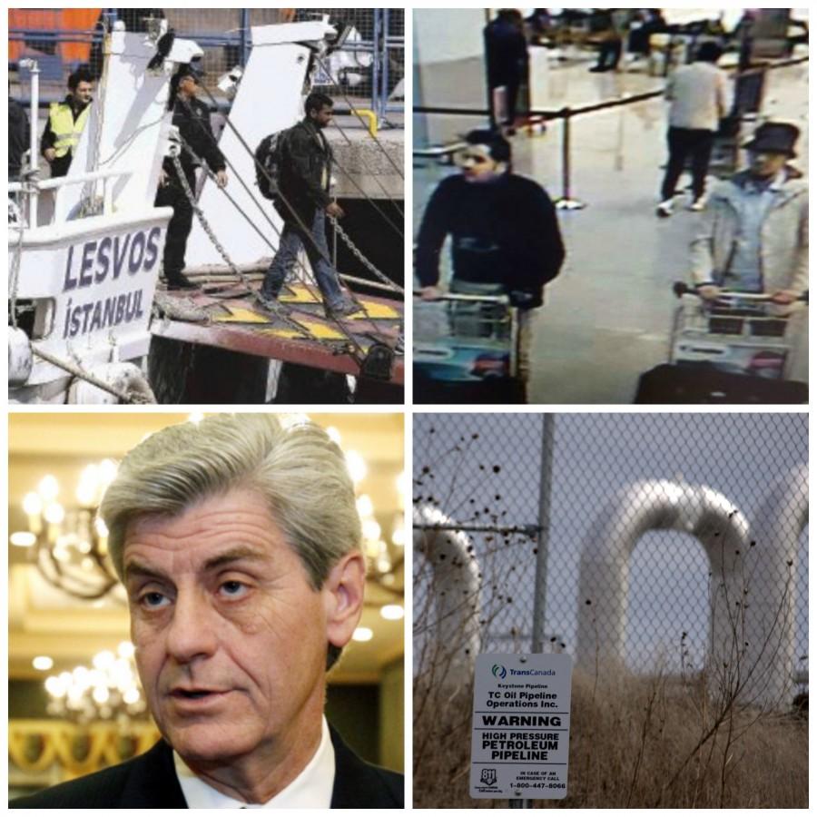 Greece deports migrants, Paris attack suspect arrested, Mississippi passes controversial bill and update on Keystone pipeline leak in this week's news.