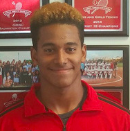 Freshman Gerardo Rodriguez is proud to have been awarded this week's athlete of the week