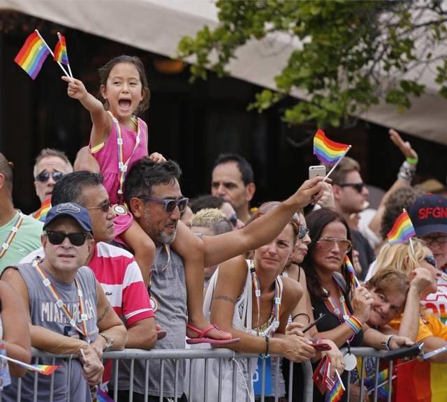 People+of+all+ages+were+seen+representing+their+prideful+spirits+at+the+parade.