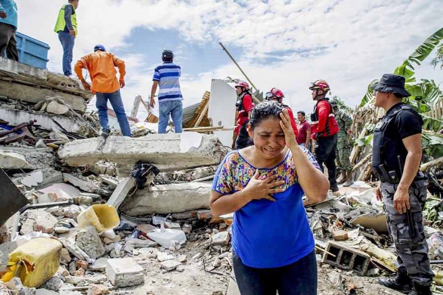 Devastation came to Japan and Ecuador when they were both hit by earthquakes.
