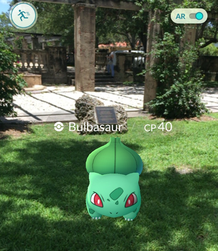 Pokémon like Bulbasaur are making their appearance in the real world with the launch of hit game Pokémon GO.