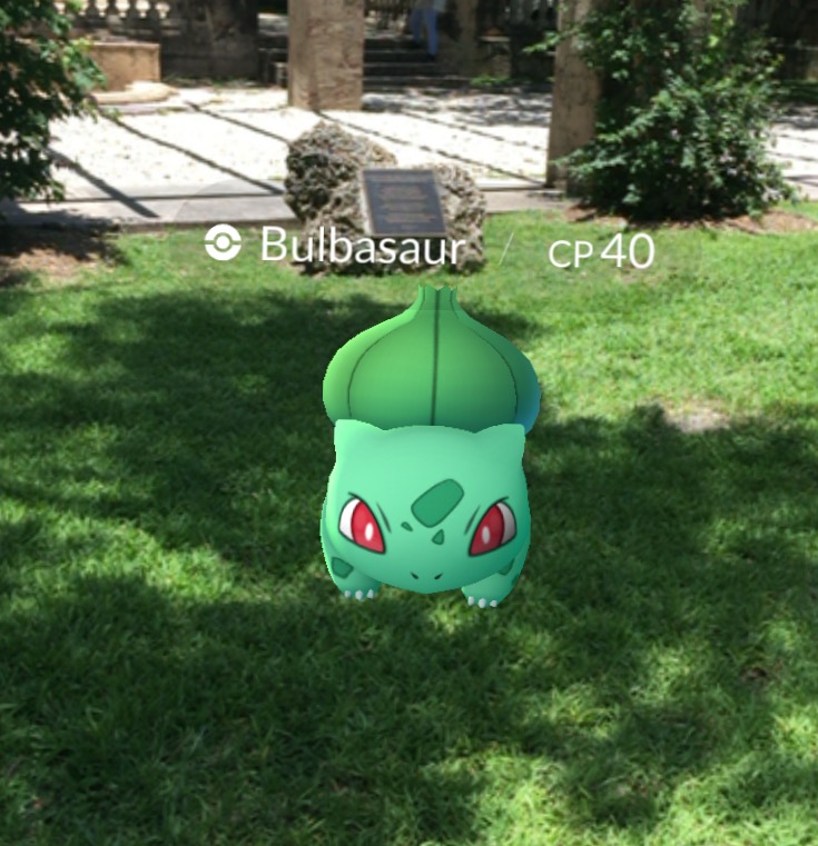 Pokémon like Bulbasaur are making their appearance in the real world with the launch of Pokemon Go.