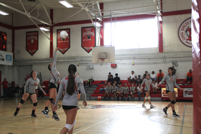 Lady+Cavaliers+VS+Ferguson+Falcons+Girls+Volleyball