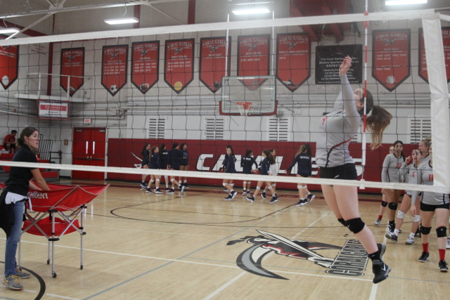 Lady Cavs Volleyball Take Loss Against Lourdes