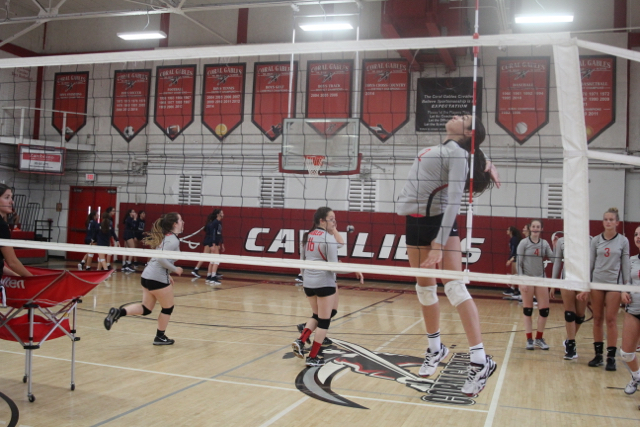 Lady Cavs Volleyball Take Loss Against Lourdes