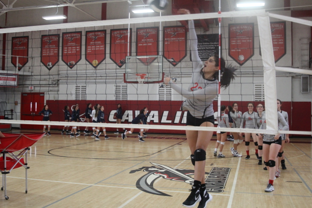 Lady Cavs Volleyball Take Loss Against Lourdes