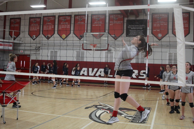 Lady Cavs Volleyball Take Loss Against Lourdes