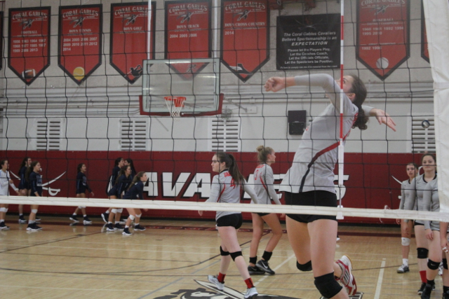 Lady Cavs Volleyball Take Loss Against Lourdes