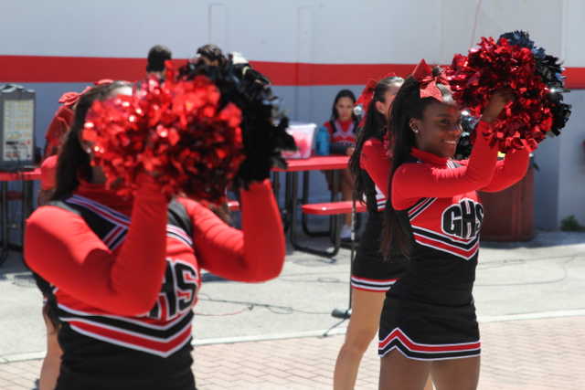 Spirit Pep Rally Takes Over Lunch!