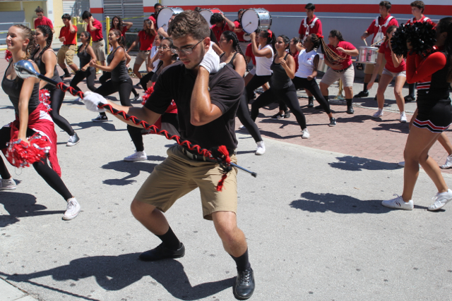 Spirit Pep Rally Takes Over Lunch!