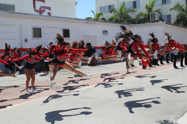 Spirit Pep Rally Takes Over Lunch!