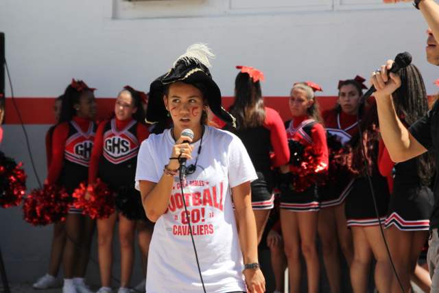 Spirit Pep Rally Takes Over Lunch!