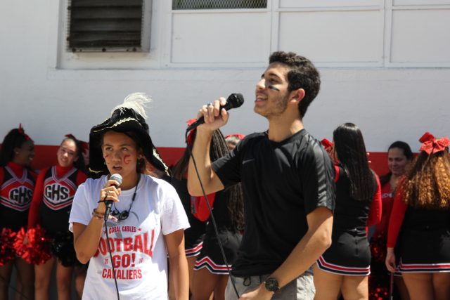 Spirit Pep Rally Takes Over Lunch!