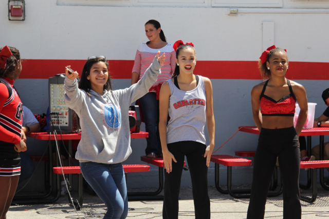 Spirit Pep Rally Takes Over Lunch!