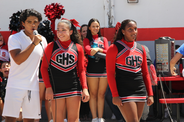 Spirit Pep Rally Takes Over Lunch!