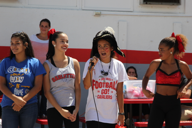 Spirit Pep Rally Takes Over Lunch!