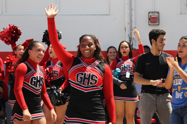 Spirit Pep Rally Takes Over Lunch!