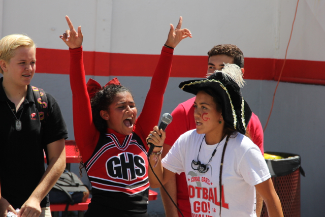 Spirit Pep Rally Takes Over Lunch!