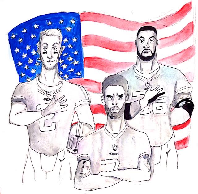 Kaepernick's actions sparked outrage across the nation.
