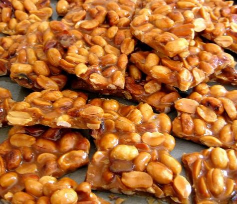 What better way to use a microwave than peanut brittle!