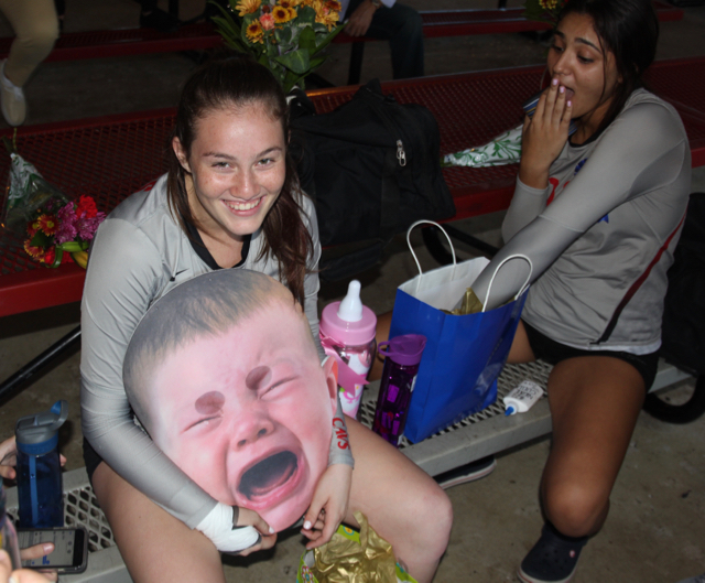 Girls Volleyball Senior Night Extravagant