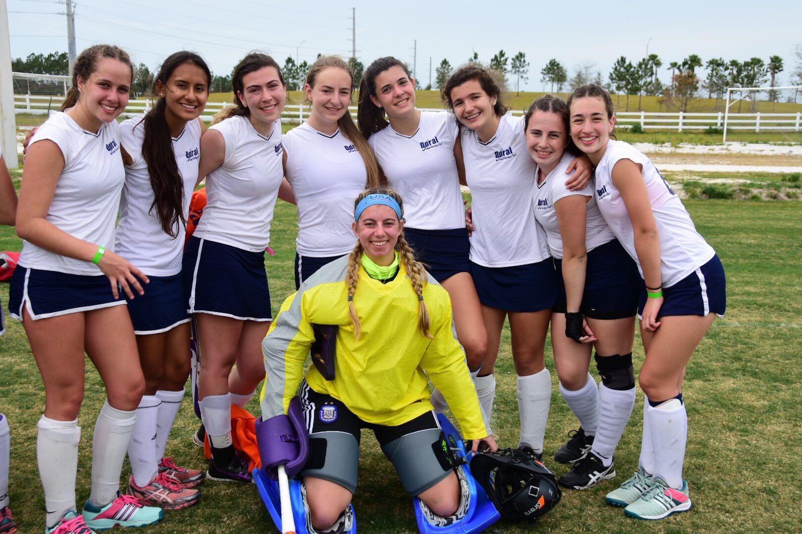 Field Hockey Players at Gables