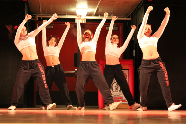 Seniors Honor Their Pep Rally Dressed In White