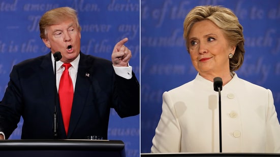 Clinton and Trump face off one final time before Nov. 8.