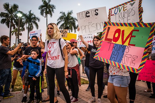 Anti-Trump+Protests