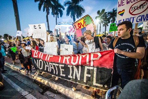 Anti-Trump+Protests