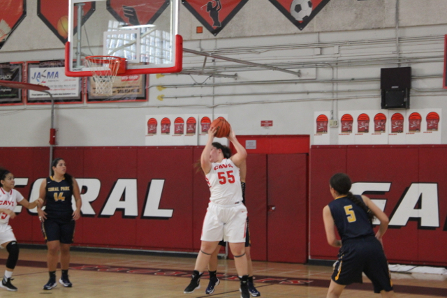 Lady Cavaliers Against Lady Rams