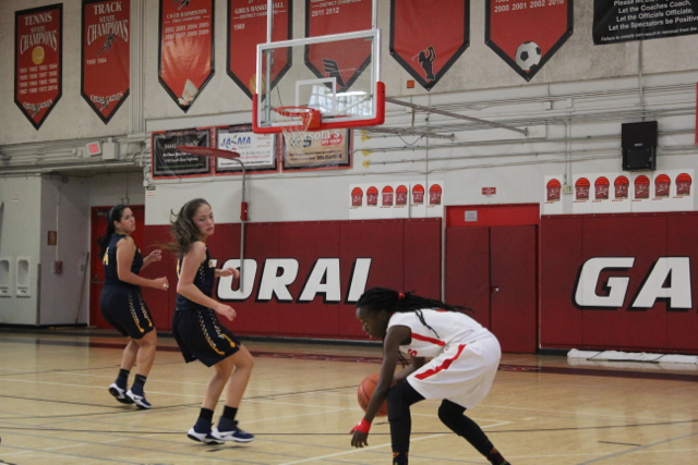 Lady Cavaliers Against Lady Rams