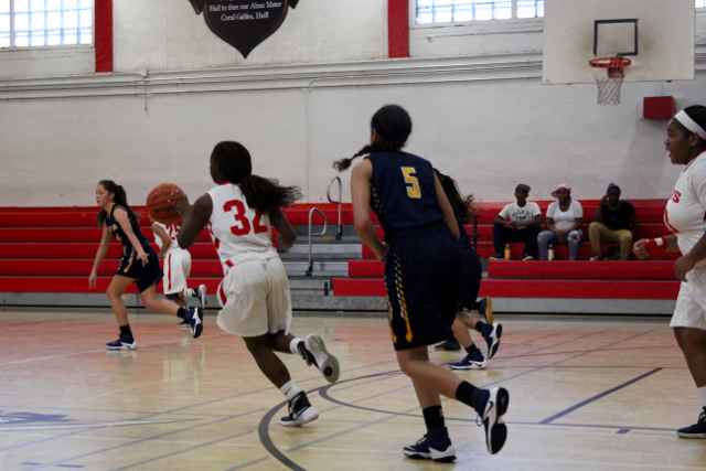 Lady Cavaliers Against Lady Rams