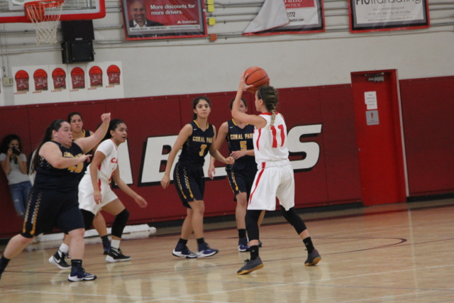 Lady Cavaliers Against Lady Rams