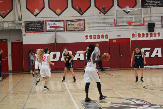 Lady Cavaliers Against Lady Rams