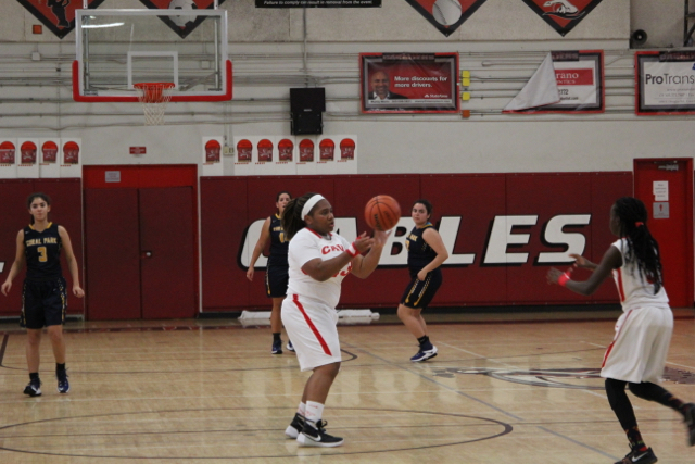 Lady Cavaliers Against Lady Rams