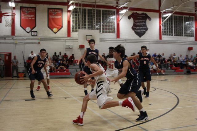 Boys Basketball gets a Well-Deserved Victory Vs. Columbus