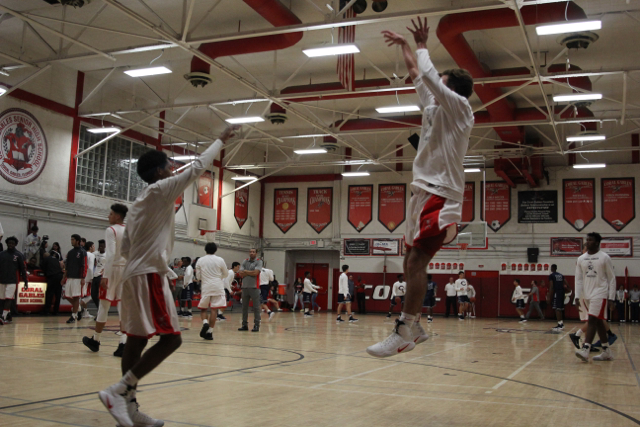 Boys Basketball gets a Well-Deserved Victory Vs. Columbus