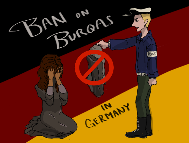 The+ban+on+burqas+has+cause+quite+a+craze+in+Germany.