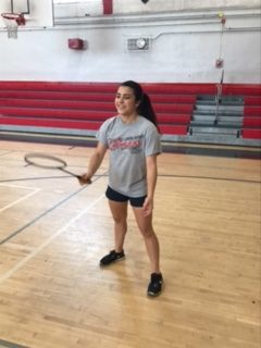 This weeks athlete of the week is badminton player Summer Campagna.