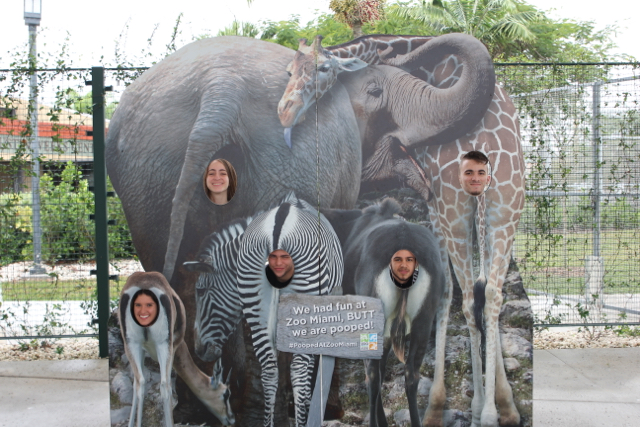 CAF&DM Students Take On Zoo Miami