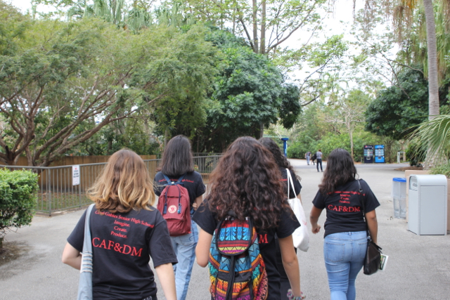 CAF&DM Students Take On Zoo Miami