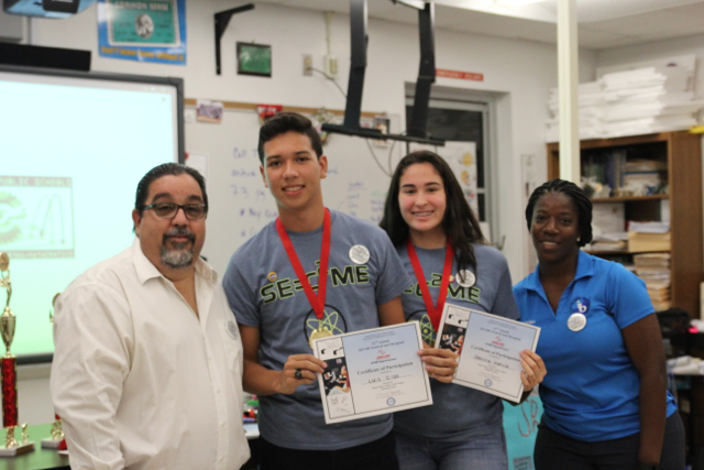 SECME+Students+Receive+Awards