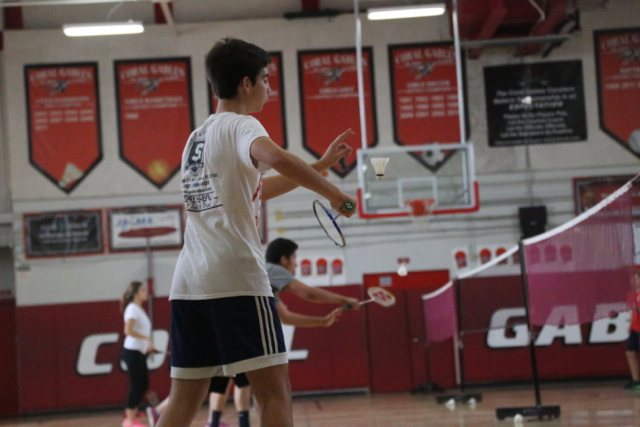Badminton Faces off Against Miami Springs