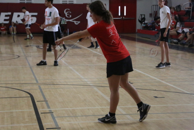 Badminton Faces off Against Miami Springs